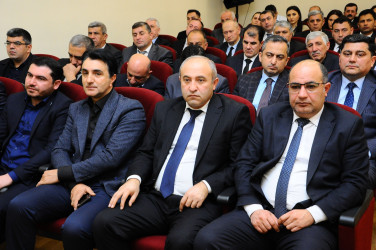 Göygöldə  hesabat yığıncağı keçirilib