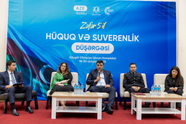 Göygöl rayonunda “Hüquq və Suverenlik” düşərgəsi uğurla başa çatıb