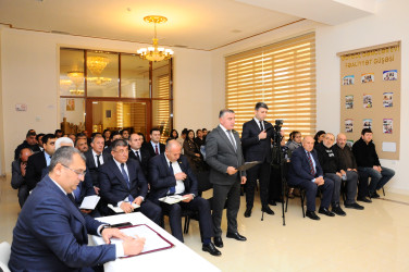 Şəhər sakinləri ilə növbəti səyyar görüş keçirilib