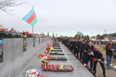 Göygöl rayonunda 20 Yanvar faciəsinin otuz beşinci ildönümü ilə bağlı anım tədbiri keçirilib