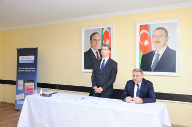 Yeni Qızılca kəndində səyyar görüş keçirilib