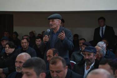 Çaykənd və Yeni Zod kənd sakinlərinin müraciətləri dinlənilib