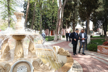 Almaniya Bundestaqının üzvləri Göygöl rayonuna səfər ediblər