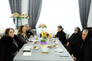 В связи с 8 марта — Международным женским днём проведено мероприятие с семьями шехидов