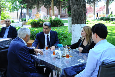 Vüqar Novruzov ARB Televiziyasına geniş müsahibə verib