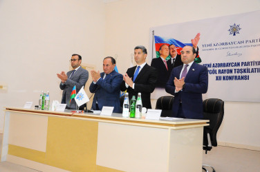 The 12th conference of the Goygol District Organization of the New Azerbaijan Party has been held