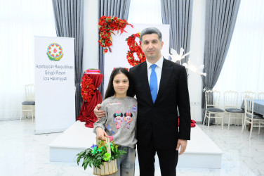 В связи с 8 марта — Международным женским днём проведено мероприятие с семьями шехидов