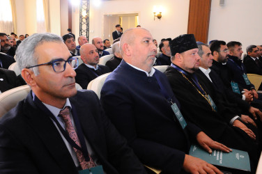 Göygöldə “Birgəyaşayış mədəniyyəti cəmiyyətin mənəvi dayağı kimi” mövzusunda regional konfrans keçirilib