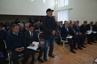 Çaykənd və Yeni Zod kənd sakinlərinin müraciətləri dinlənilib