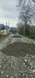 Road repairs are being carried out by the Chaykend Municipality