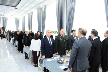 8 Mart – Beynəlxalq Qadınlar Günü münasibətilə şəhid ailələri ilə tədbir keçirilib