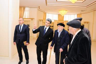 Göygöldə şəhid ailələri ilə görüşlər keçirilir