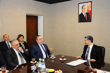 Qərbi Azərbaycan İcmasının üzvləri ilə görüş