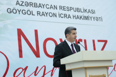 A Novruz celebration was held in the Goygol district