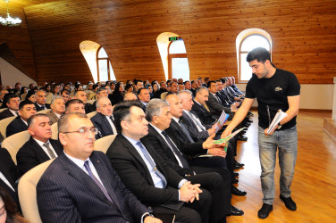 An awareness-raising event has been held in Goygol