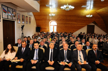 An awareness-raising event has been held in Goygol