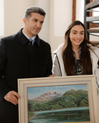 Leyla Aliyeva has shared photos from Goygol