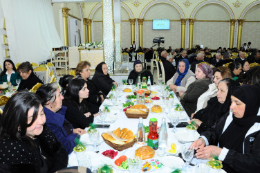An iftar table has been organized in Goygol