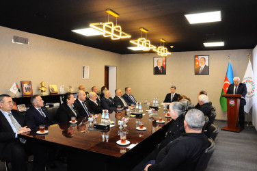 Qərbi Azərbaycan İcmasının üzvləri ilə görüş