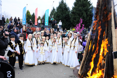 A Novruz celebration was held in the Goygol district