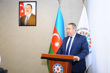 Qərbi Azərbaycan İcmasının üzvləri ilə görüş