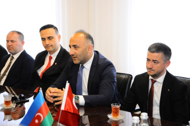 An official meeting was held with the Turkish delegation